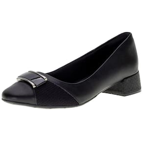 Sapato Feminino Salto Grosso Comfortflex - 2395303