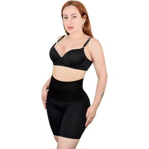 Bermuda Feminina Aperta Cintura Comprime Culote