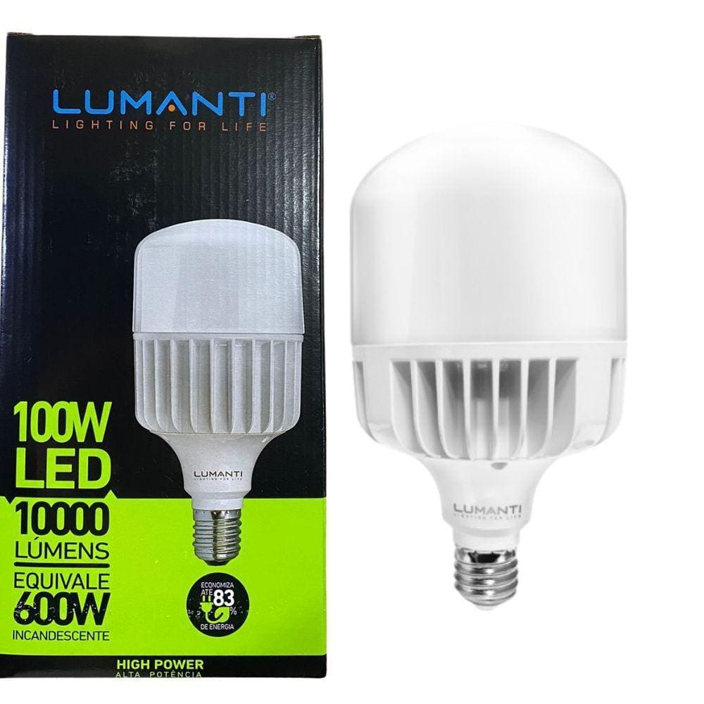 Lâmpada Led High Power 100W Bivolt Branco 6500K
