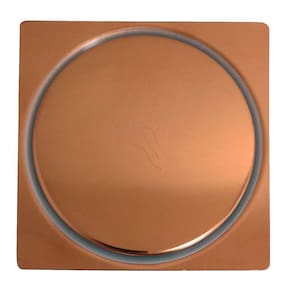 Ralo Click Quadrado 10x10cm Rose