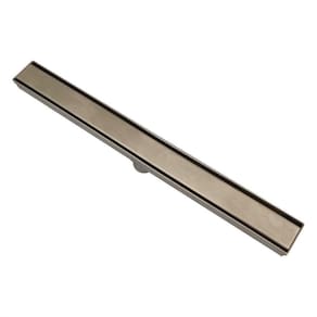 Ralo Oculto Duplo Linear 50cm Inox