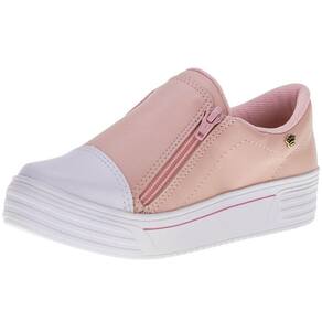 Tênis Infantil Feminino Slip On Pink Cats - V2781