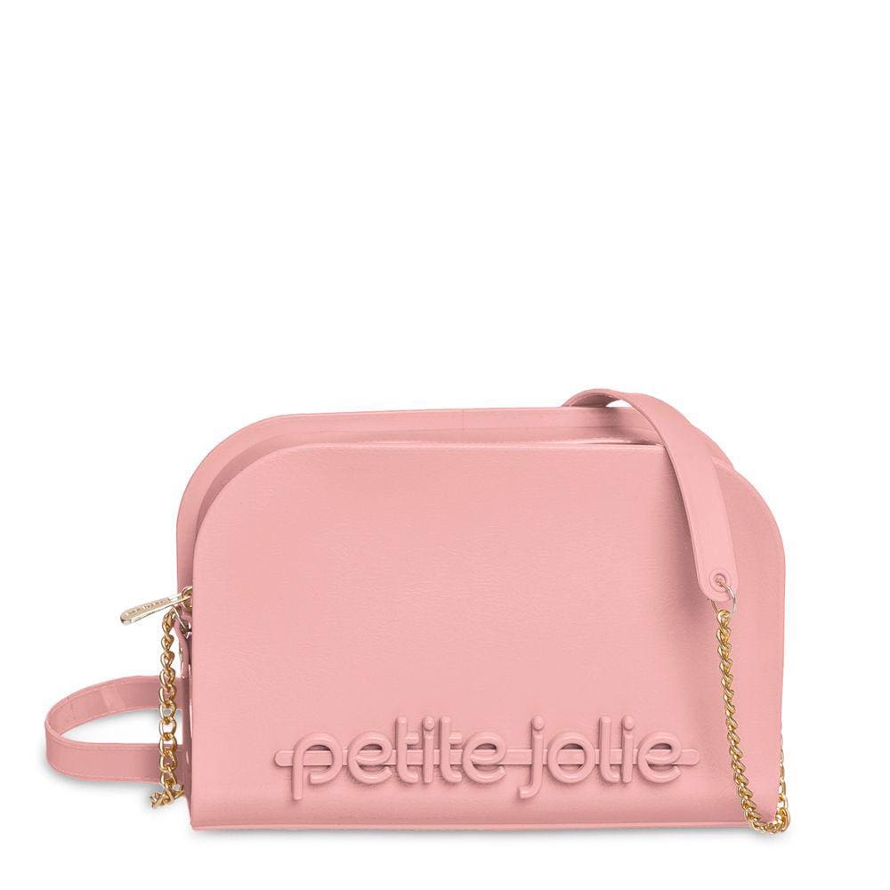 Bolsa Petite Jolie Pretty Alça De Corrente PJ10450 Rosê