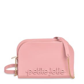 Bolsa Petite Jolie Pretty Alça De Corrente PJ10450 Rosê