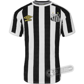 Camisa Santos Oficial 2 Masculina 2021 Classic Umbro