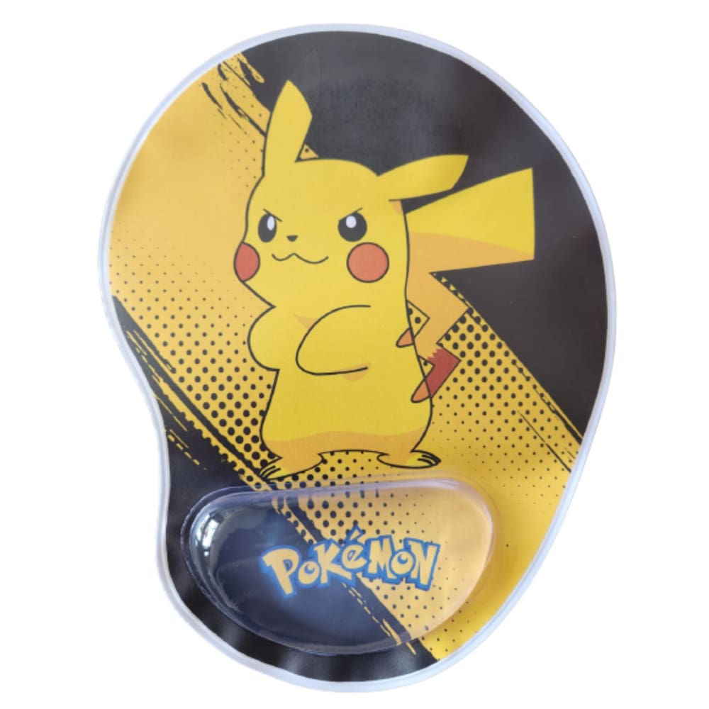 Mousepad Pokémon Pikachu Com Apoio Em Gel Geek Colecionável