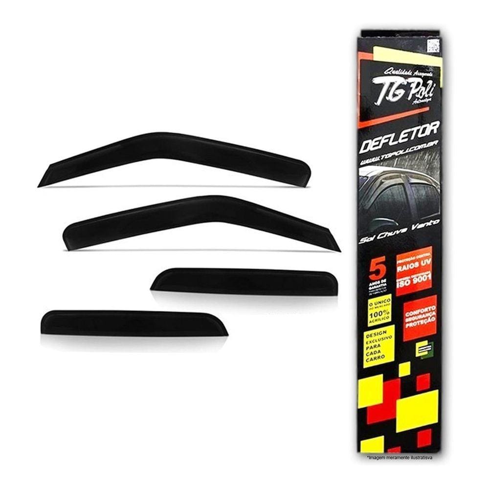 Kit Calha 4Portas de Carro Tg Poli Onix Sedan 2019 2020 Nova