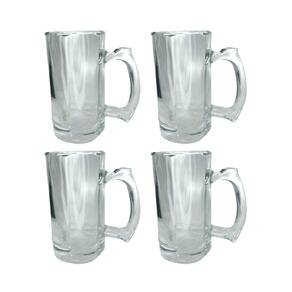 Caneca Congelável Restaurante 380ML Cerveja e Chopp 4UN