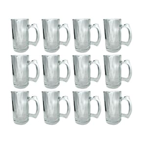 Caneca Congelável Restaurante 380ML Cerveja e Chopp 12UN