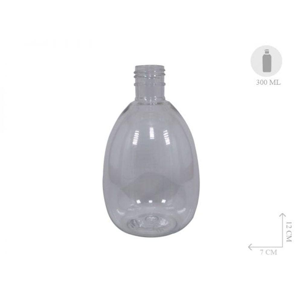 10 Unid Frasco Pet Saboneteira Pera 300ml 24/415 sem tampa