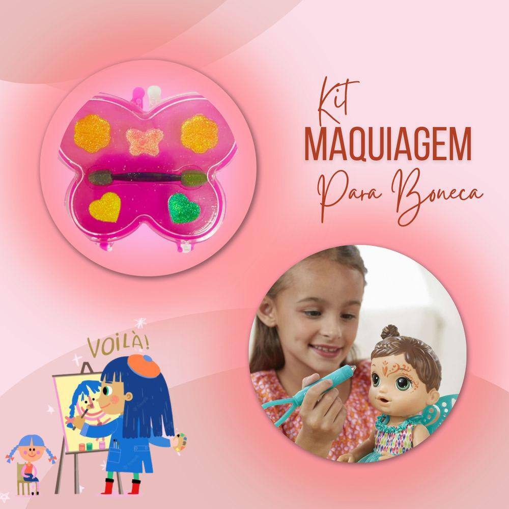 Boneca Busto Brinquedo Menina Maquiagem Penteados Nancy Hair - Teen Kids