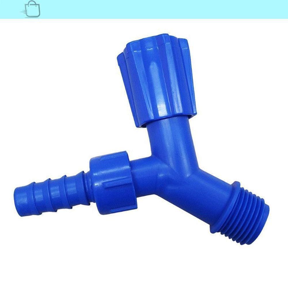 Torneira Para Tanque e Jardim De 1/2 Com Bico 3/4 COR:AZUL