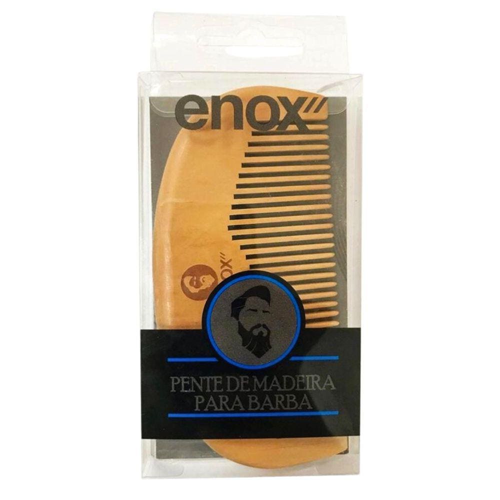 Pente De Madeira Enox Para Barba Cód.1744