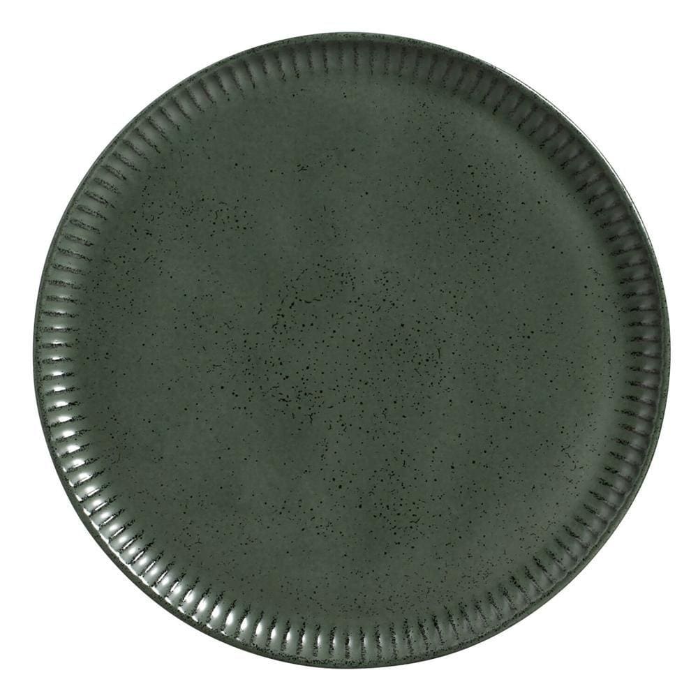 CONJUNTO C/ 6 PRATOS RASO LINHAS GREENERY Ø 27,5 cm