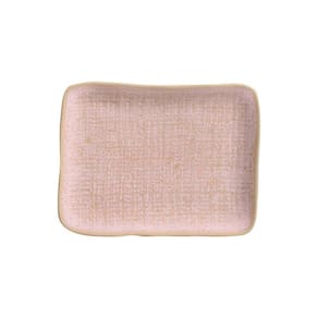 CONJUNTO C/ 4 TRAVESSAS RETANGULAR PEQUENA JUTA LITCHI 36x13 CM