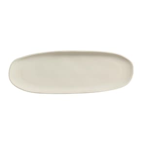 CONJUNTO C/ 4 TRAVESSAS OVAL RASA GRANDE ORGÂNICO CLAY 36x13 cm
