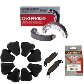 Kit Lona Freio, Pastilha, Coxim Coroa Fan 150-160 2017