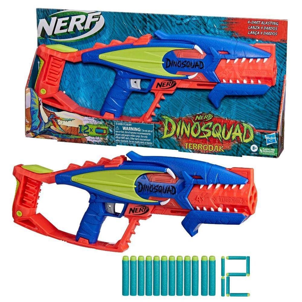 Brinquedo Lançador De Dardos Nerf Zombie Strike RevReaper em