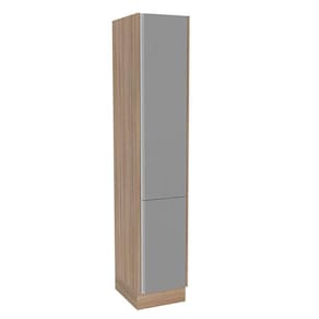 paneleiro campanele 2 pt castanho e cinza