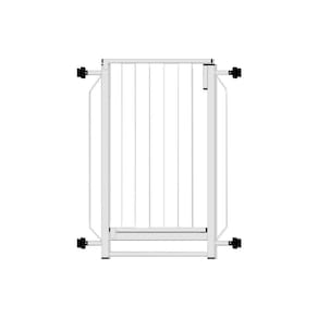 Grade De Proteção Pet/kids Sem Extensor Branco