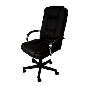 Cadeira Escritório Giratória Euro Presidente Ergo Decor Marrom
