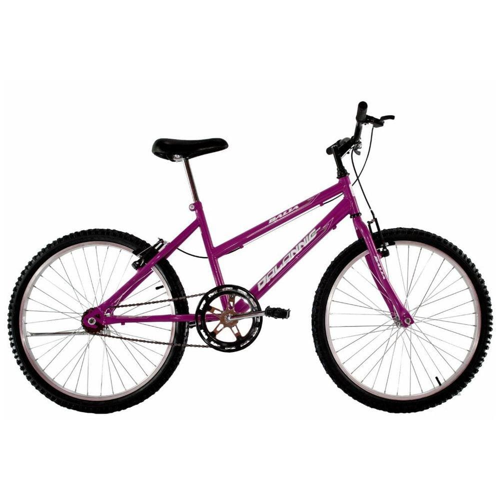 Bicicleta Feminina Aro 24 Dalia Cor Violeta