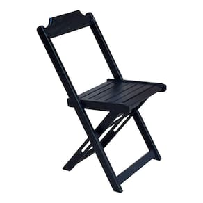 Cadeira De Madeira Preto - Marca: Preto