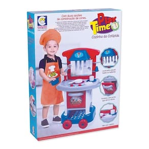 Conjunto De Cozinha Infantil Play Time Menino Cotiplás