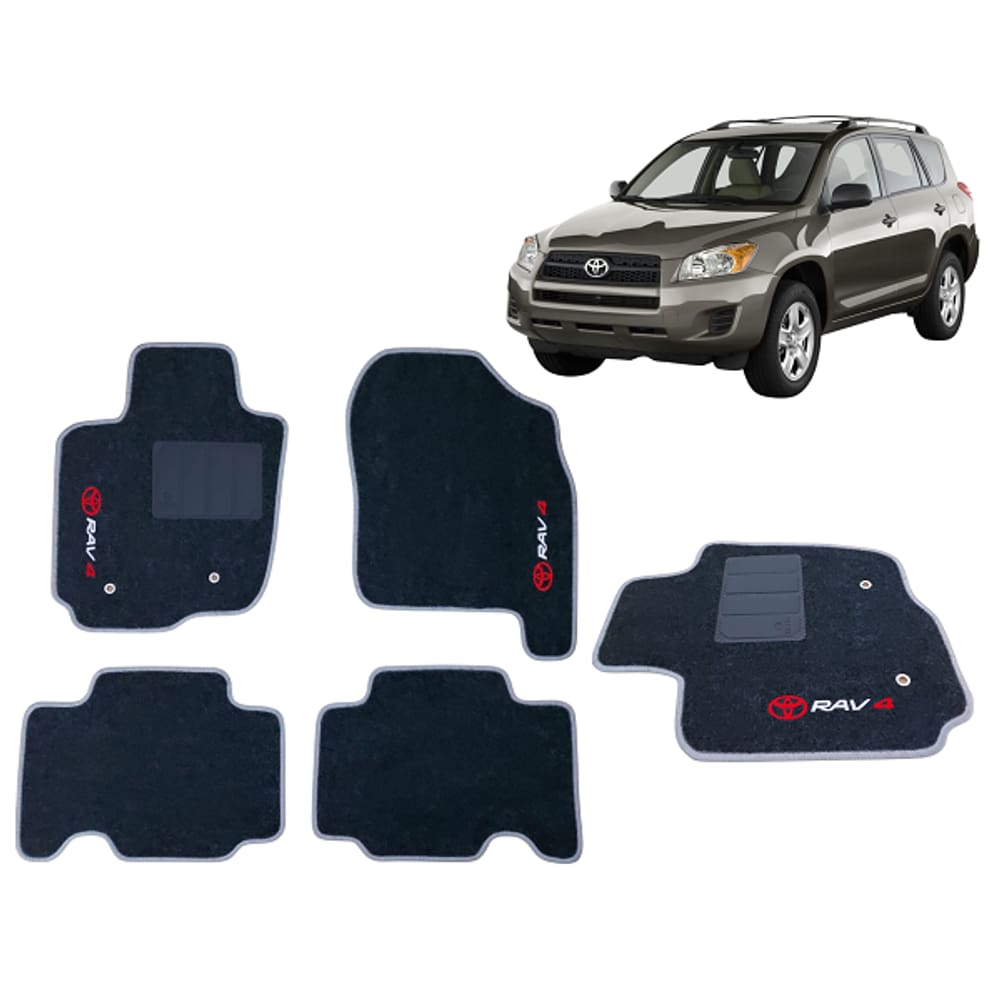 Tapete Carpete 5Mm Toyota Rav4 2010 2011 2012