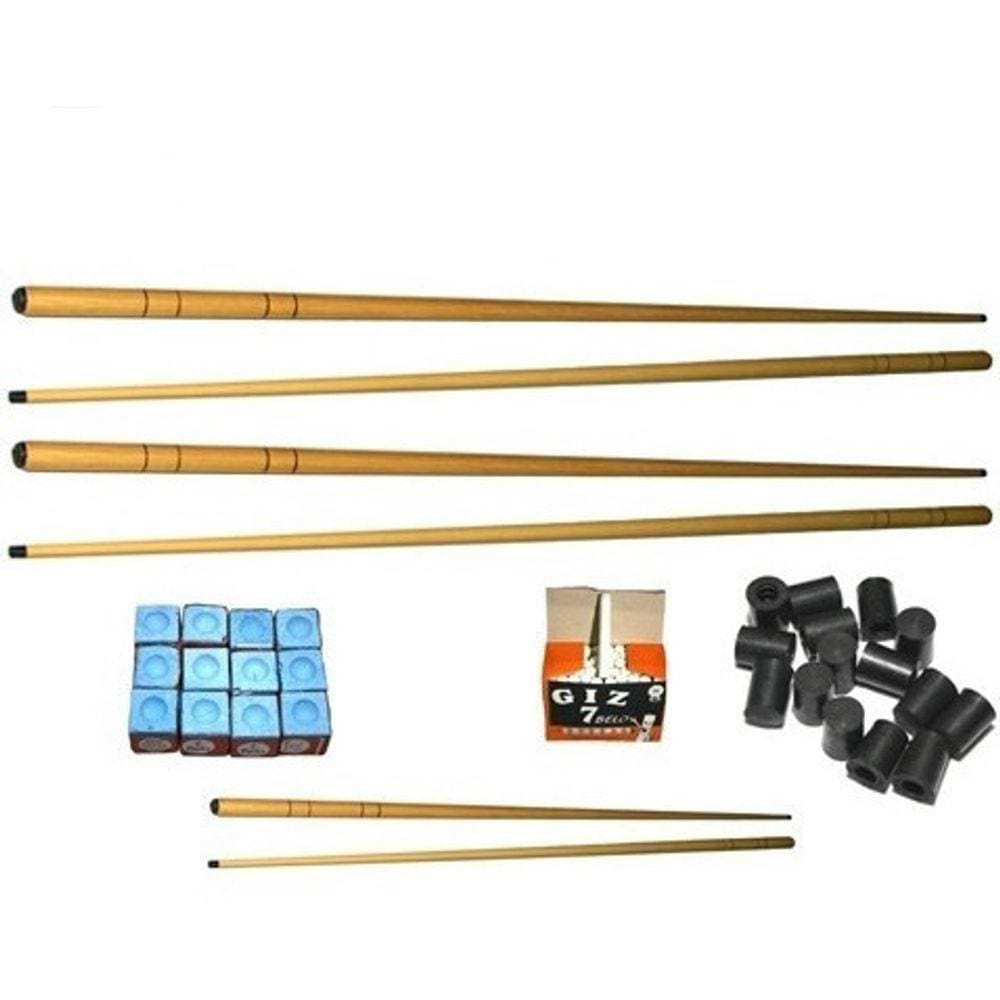 Kit 2 Taco1,30+2 Taco1,45+2 Pequeno+ Giz Azul+ Branco+ 6 Pont