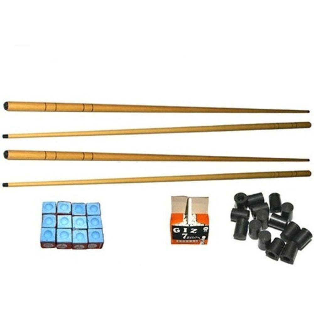 Kit4 Taco1,30 + Giz Azul + Branco + 20 Ponteiras