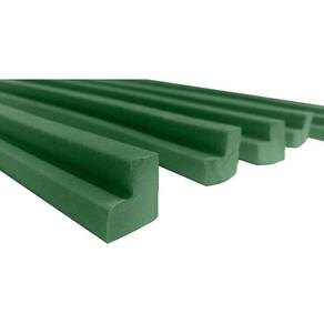 Kit 2,3m Pano Tecido Verde + 6m Borracha L Mesa Bilhar