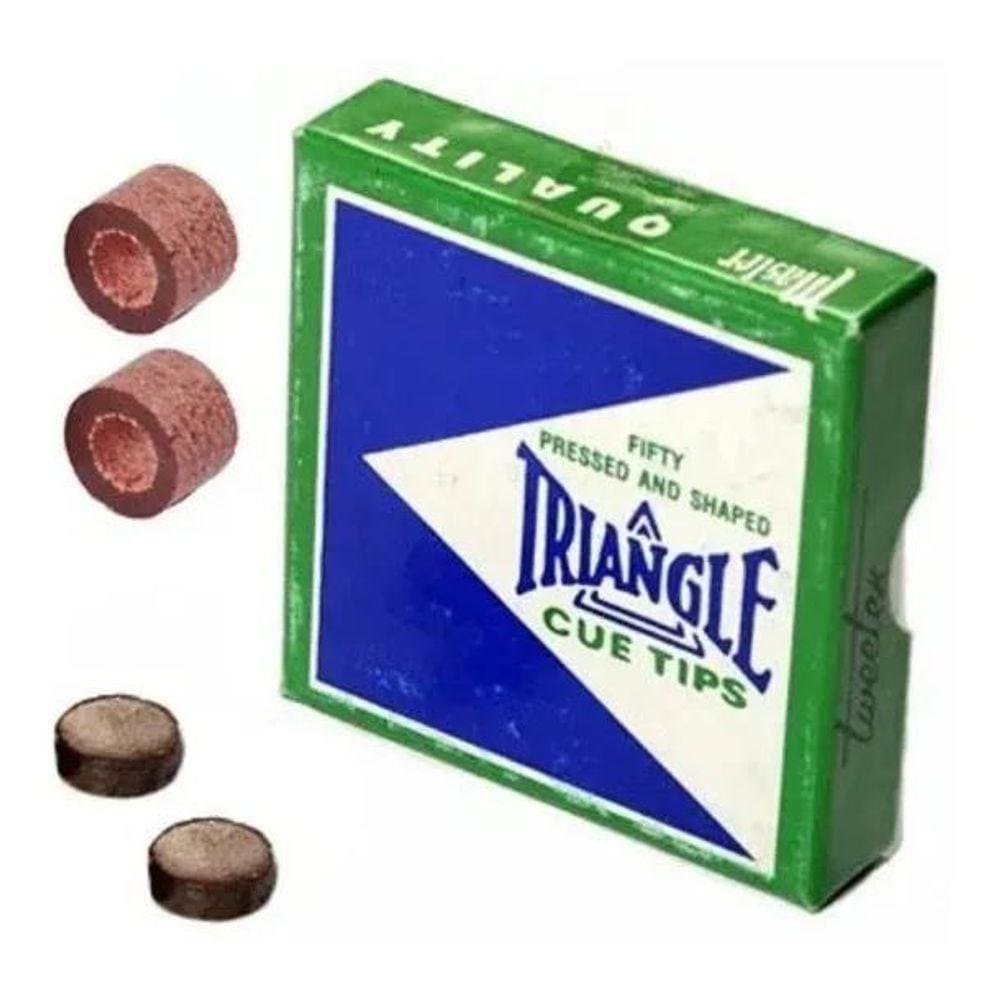 2 Sola Triangle 11mm + 2 Virola Taco Sinuca