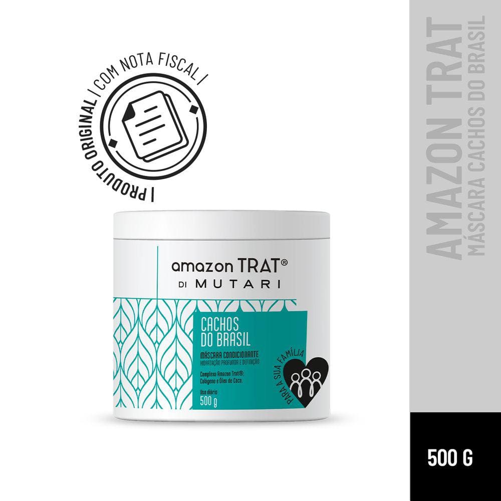 Máscara Cachos do Brasil Amazon Trat® Di Mutari 500g