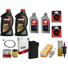Revisão Fazer 250 12 Á 15 Filtros, Oleo, Vela, Retentor