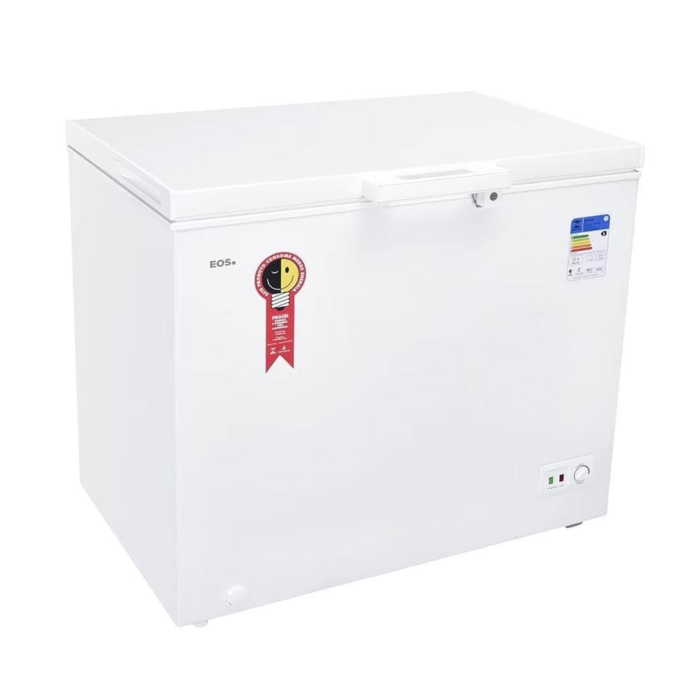 Freezer e Conservador Horizontal Dupla Ação +8°C até -18°C Eco Gelo 205L EFH300X 127V - EOS