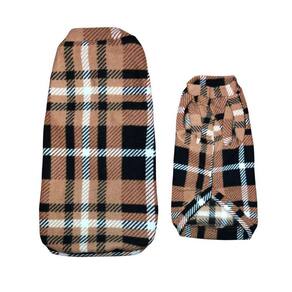 Roupa Para Cães - Capa Para O Inverno Marrom Especial
