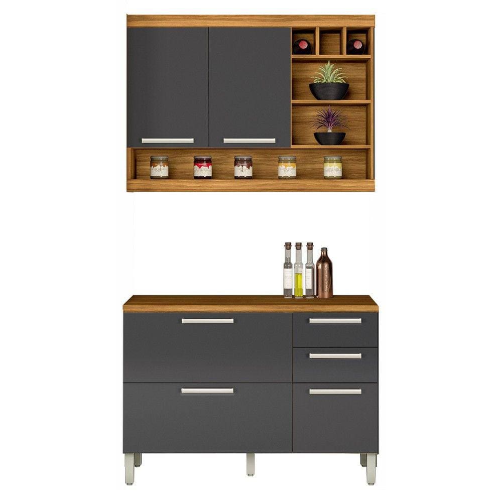 Cozinha com 2 Peças Burguesa Premium MDF Nesher