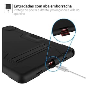 Melhor Capa Para Galaxy Tab A8 X200 Criança Anti Impacto