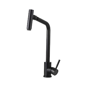 Torneira Para Cozinha Gourmet Misturador Monocomando Utinga Pingoo.casa - Preto