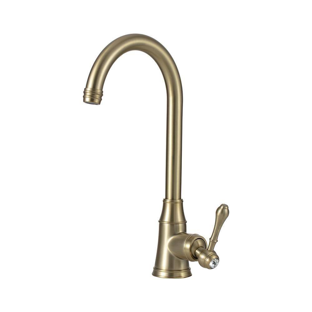 Torneira Para Cozinha Gourmet Misturador Monocomando Jacuípe Pingoo.casa - Dourado