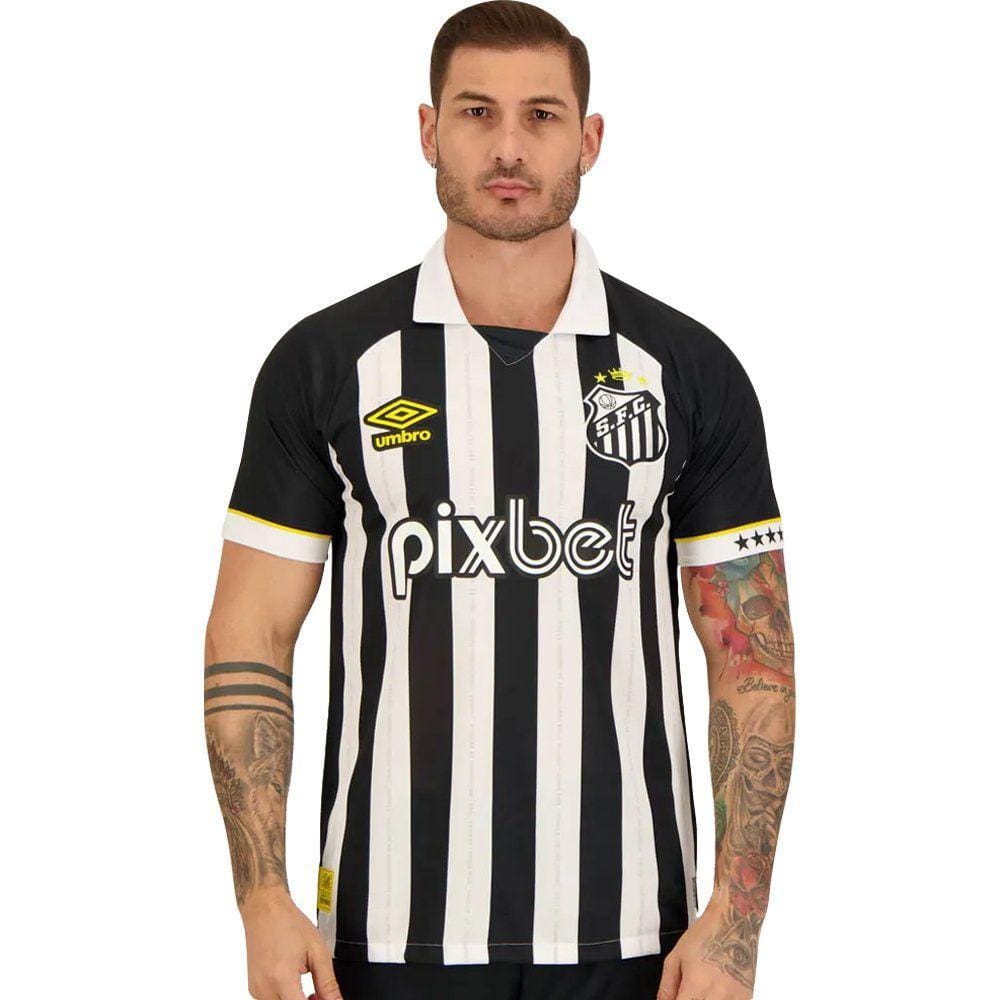 Camisa Umbro Santos 2 2023 Masculina