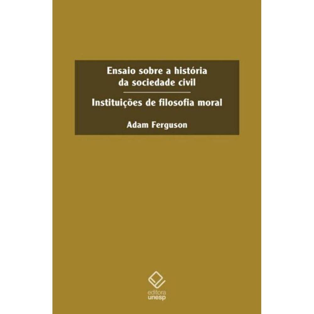Ensaio Sobre a História Da Sociedade Civil