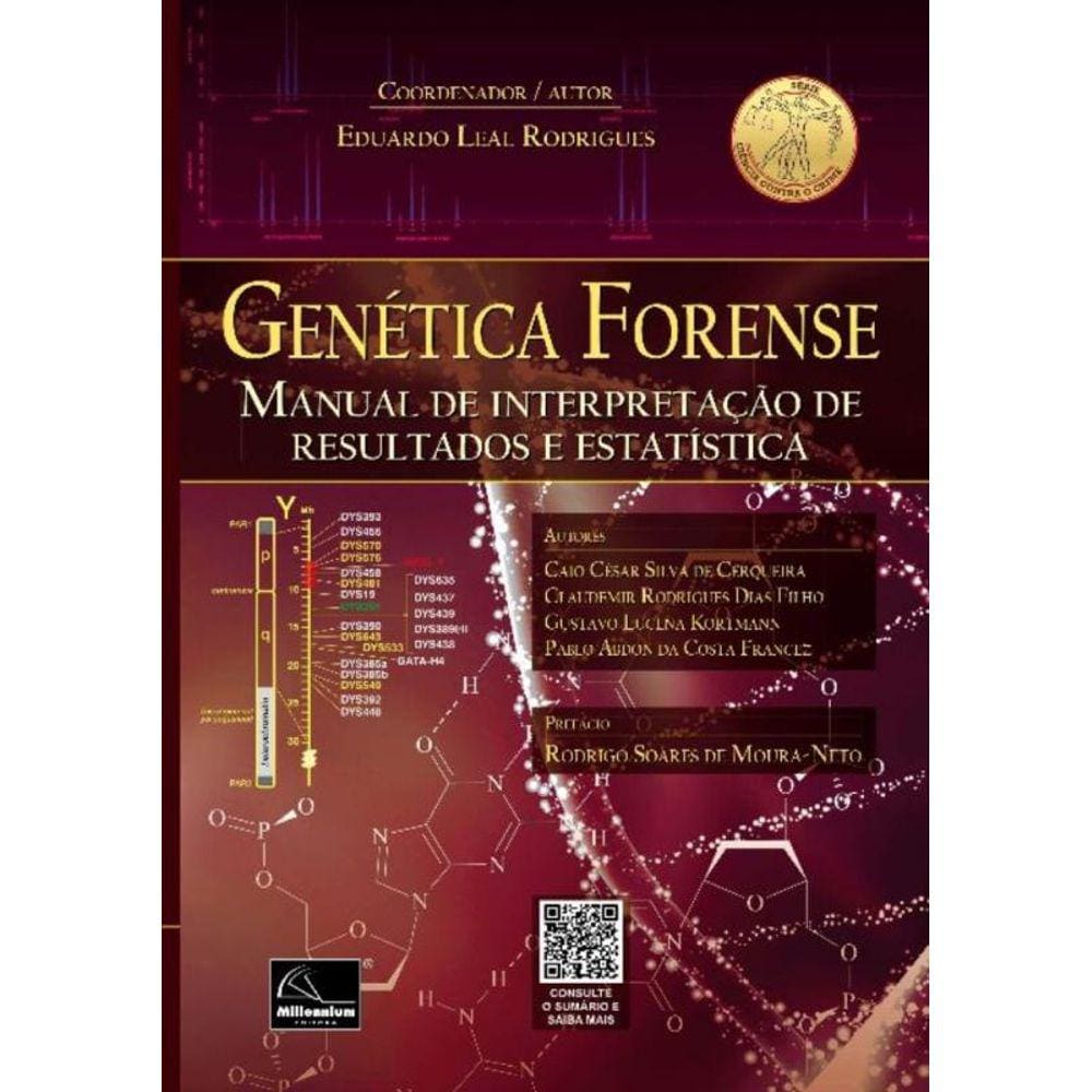 Genética Forense - Manual de Interpretação de Resultados e Estatística - 01Ed/22