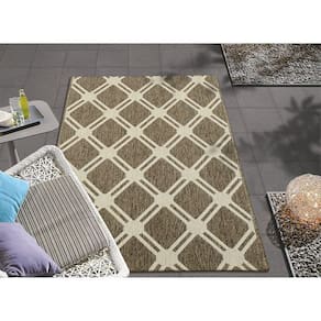 Tapete 100x150cm Outdoor Tapetes São Carlos Geométrico