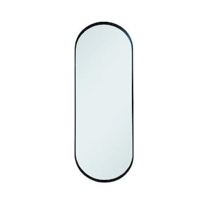 Espelho Decorativo Urban Preto 120X40Cm Oblongo