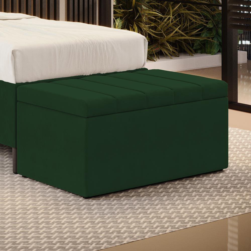 Calçadeira Baú Navi 90 / Z-018 Sued Verde 