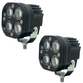 Par de Farol Auxiliar de LED potente 40w 6000K 3530 Lumens IP67 LE-6704