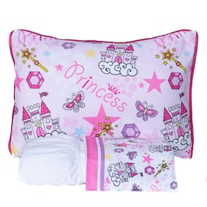 Jogo de Cama Princesa Castelo Branco Solteiro 03 Peças - Micropercal 180 Fios