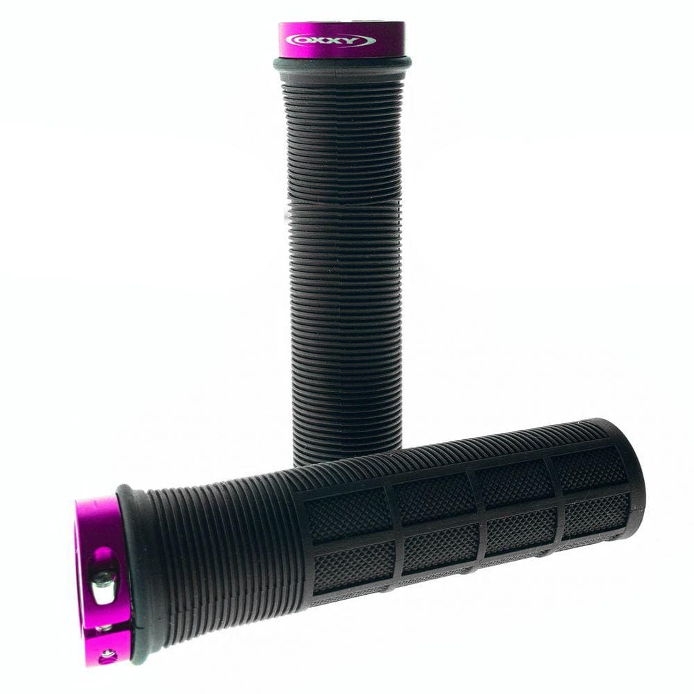 Manopla Oxxy 130mm C/ Trava Bicicleta Mtb Downhill Mountain Bike